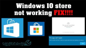 راهکار حل مشکل کار نکردن مایکروسافت استور در ویندوز 10